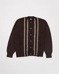 Hand-Embroidered Merino Wool Cardigan