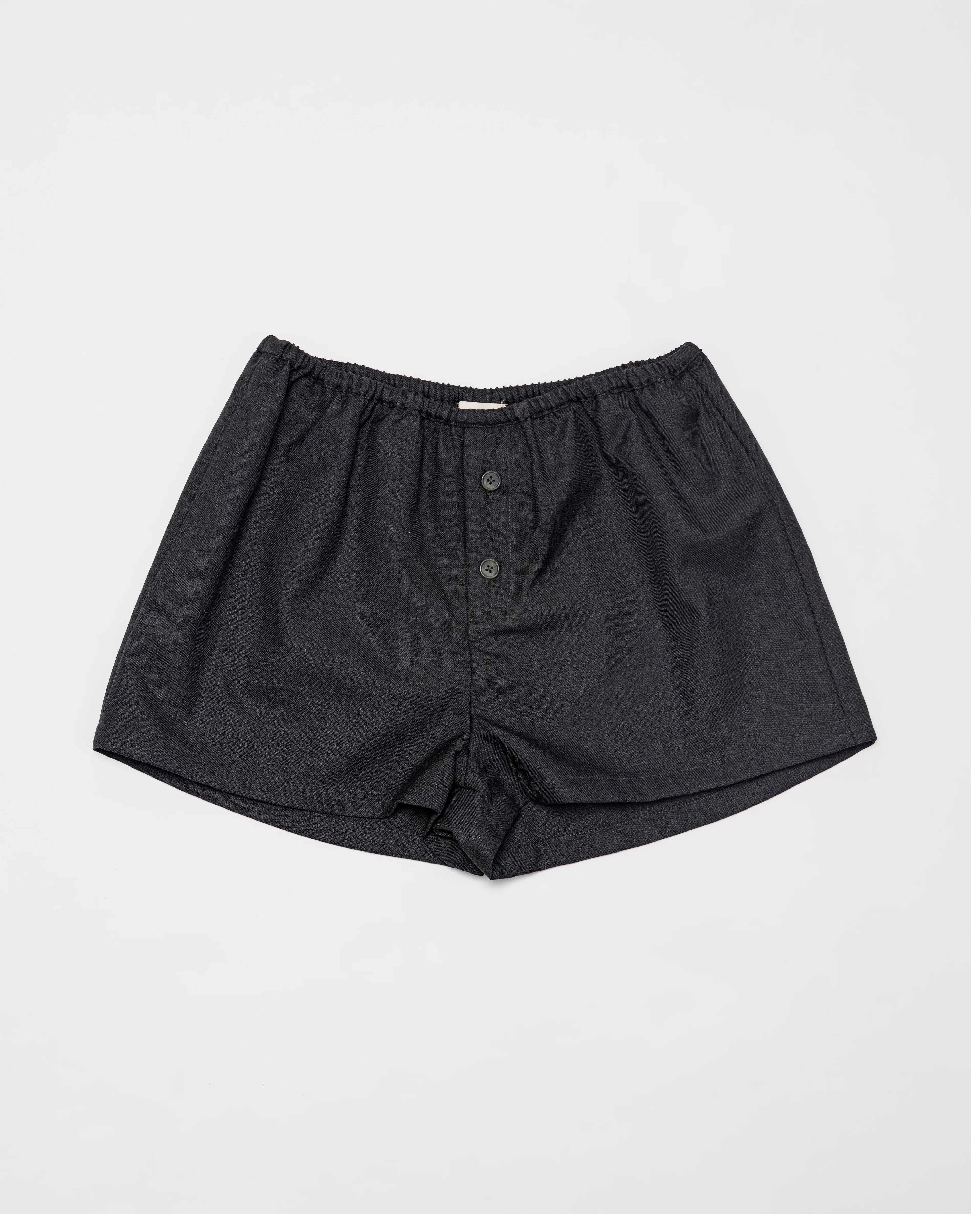 Mini Wool Boxers - Classic Grey