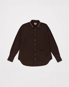 Hand-Embroidered Scarf Shirt - Rich Earth